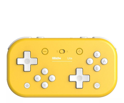 Akcesoria do konsol 8BitDo Lite BT Gamepad - Yellow RET00217